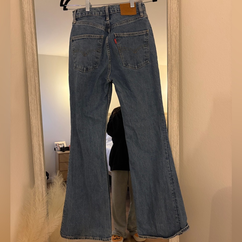 Levi's Blue Flare Women's Jeans